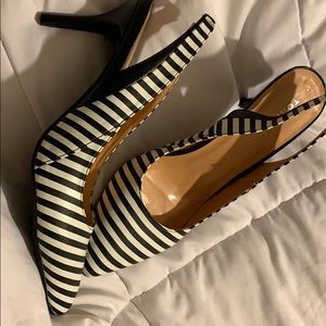 Torrid striped 3 inch heels - Size 12